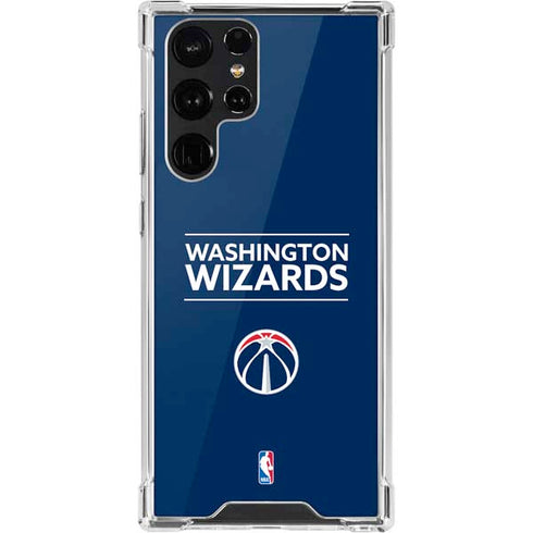 NBA Washington Wizards Standard - Blue Galaxy S22 Ultra Clear Case