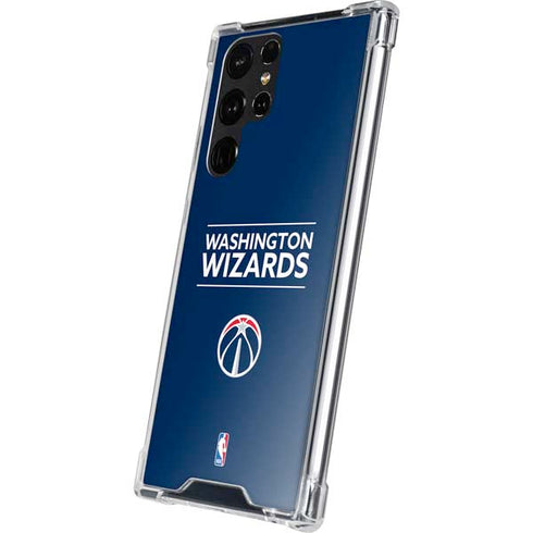 NBA Washington Wizards Standard - Blue Galaxy S22 Ultra Clear Case