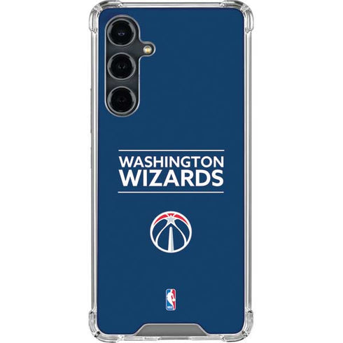 NBA Washington Wizards Standard - Blue Galaxy S23 FE Clear Case