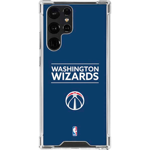 NBA Washington Wizards Standard - Blue Galaxy S24 Ultra Clear Case