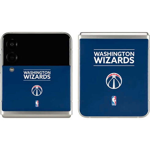 NBA Washington Wizards Standard - Blue Galaxy Z Flip3 5G Skin