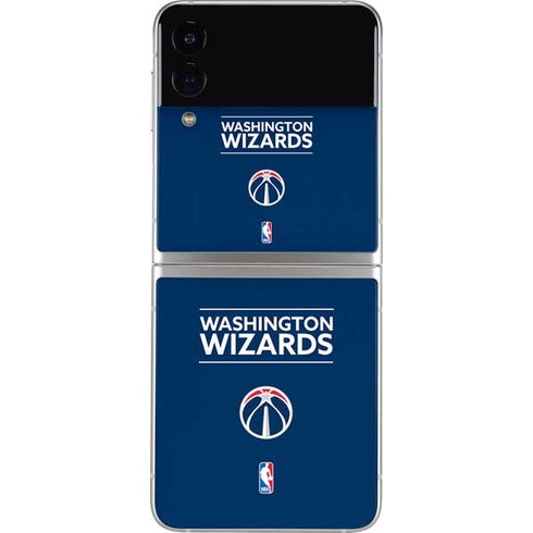 NBA Washington Wizards Standard - Blue Galaxy Z Flip3 5G Skin