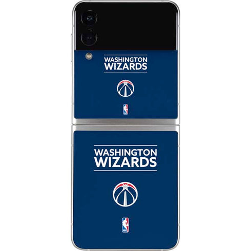 NBA Washington Wizards Standard - Blue Galaxy Z Flip4 5G Skin