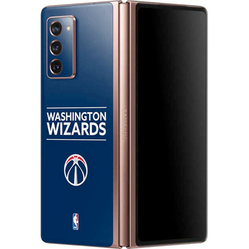 NBA Washington Wizards Standard - Blue Galaxy Z Fold2 5G Skin