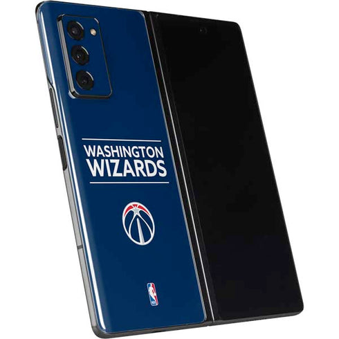 NBA Washington Wizards Standard - Blue Galaxy Z Fold2 5G Skin