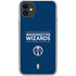 NBA Washington Wizards Standard - Blue iPhone 11 Clear Case
