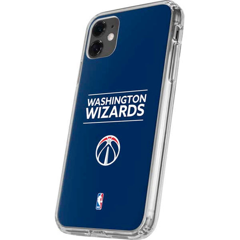 NBA Washington Wizards Standard - Blue iPhone 11 Clear Case