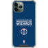 NBA Washington Wizards Standard - Blue iPhone 11 Pro Max Clear Case