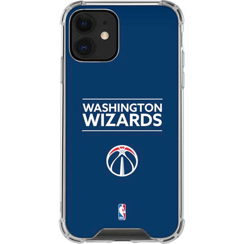 NBA Washington Wizards Standard - Blue iPhone 12 Clear Case