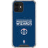NBA Washington Wizards Standard - Blue iPhone 12 Clear Case