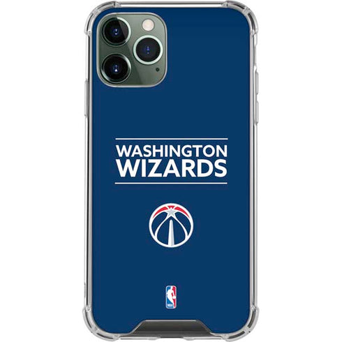 NBA Washington Wizards Standard - Blue iPhone 12 Pro Clear Case