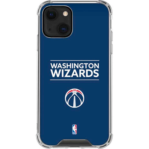 NBA Washington Wizards Standard - Blue iPhone 13 Clear Case