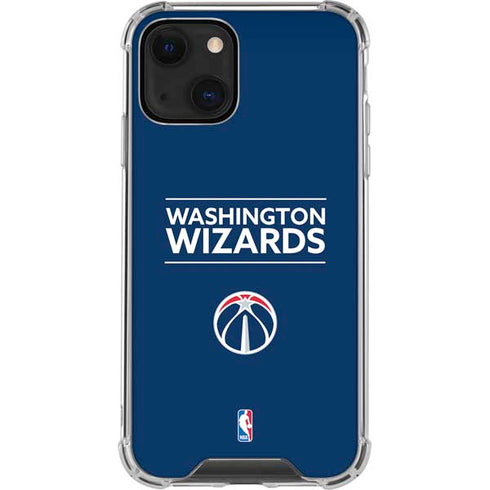 NBA Washington Wizards Standard - Blue iPhone 14 Plus Clear Case