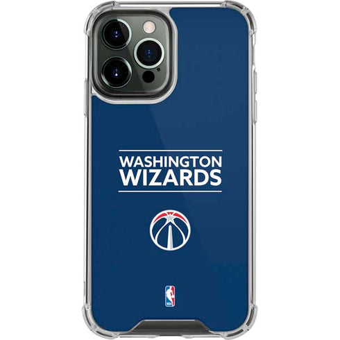 NBA Washington Wizards Standard - Blue iPhone 14 Pro Max Clear Case