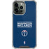 NBA Washington Wizards Standard - Blue iPhone 14 Pro Max Clear Case