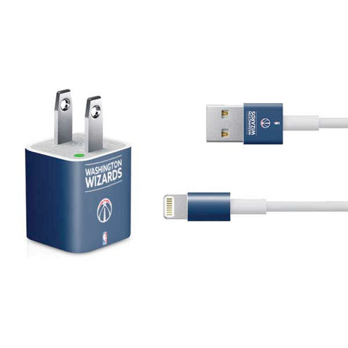 NBA Washington Wizards Standard - Blue iPhone Charger (5W USB) Skin