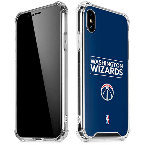 NBA Washington Wizards Standard - Blue iPhone XS Max Clear Case