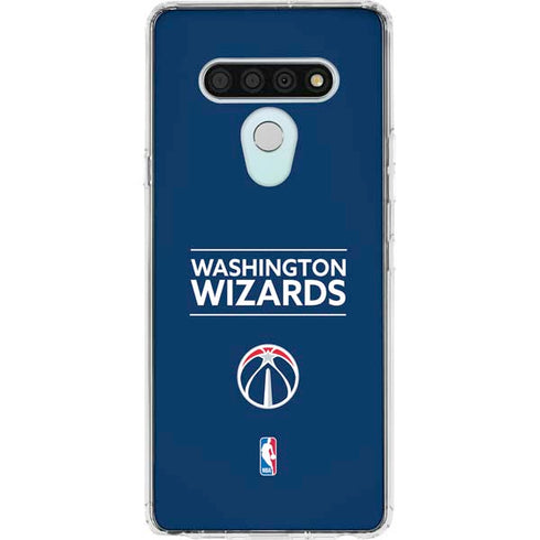 NBA Washington Wizards Standard - Blue LG Stylo 6 Clear Case