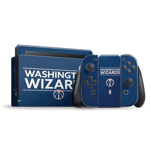 NBA Washington Wizards Standard - Blue Nintendo Switch Bundle Skin