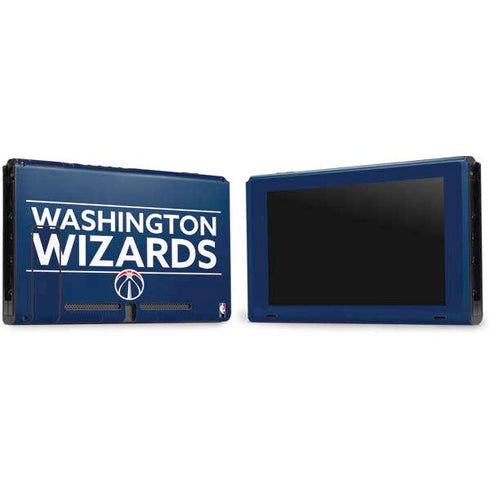 NBA Washington Wizards Standard - Blue Nintendo Switch Bundle Skin