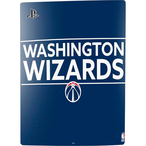 NBA Washington Wizards Standard - Blue PS5 Digital Edition Console Skin