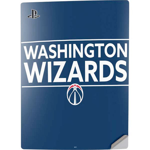 NBA Washington Wizards Standard - Blue PS5 Digital Edition Console Skin