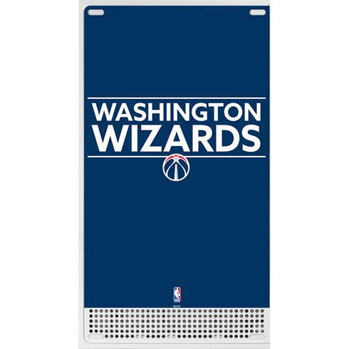 NBA Washington Wizards Standard - Blue Xbox Series S Console Skin
