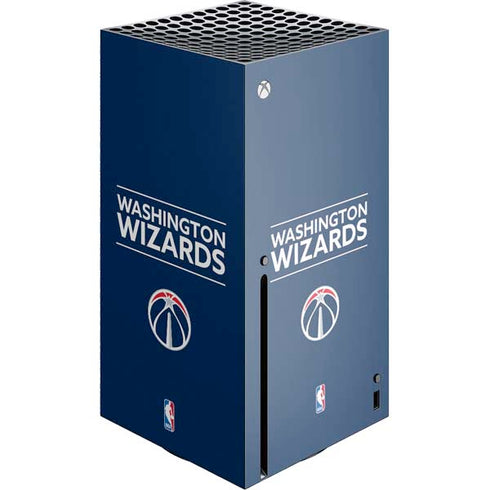 NBA Washington Wizards Standard - Blue Xbox Series X Console Skin