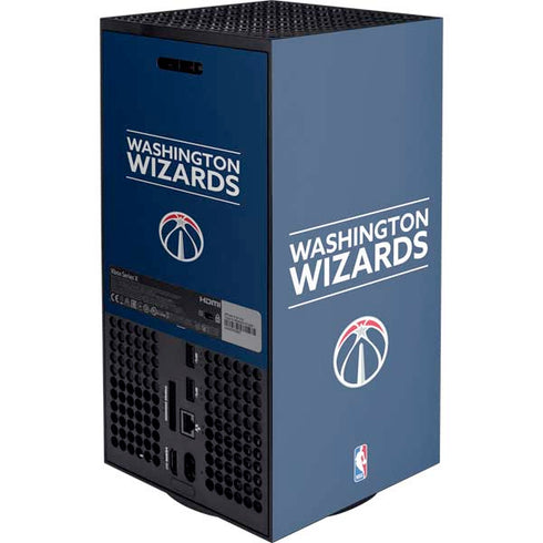 NBA Washington Wizards Standard - Blue Xbox Series X Console Skin