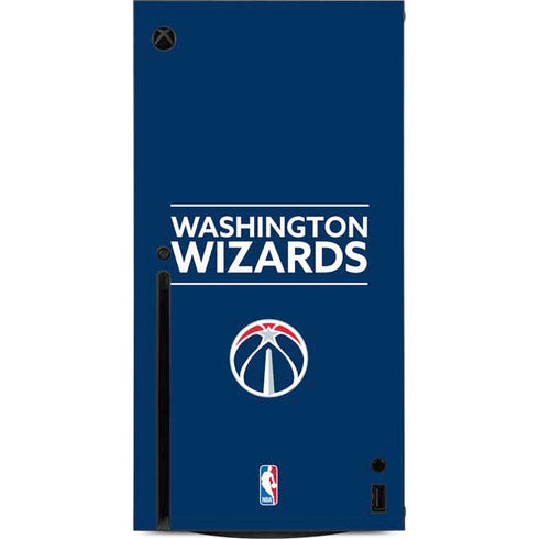 NBA Washington Wizards Standard - Blue Xbox Series X Console Skin