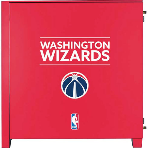 NBA Washington Wizards Standard - Red Corsair 4000D Tempered Glass Mid-Tower ATX Case Skin