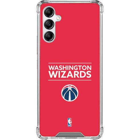 NBA Washington Wizards Standard - Red Galaxy A14 5G Clear Case