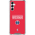 NBA Washington Wizards Standard - Red Galaxy A15 5G Clear Case