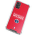 NBA Washington Wizards Standard - Red Galaxy A32 5G Clear Case