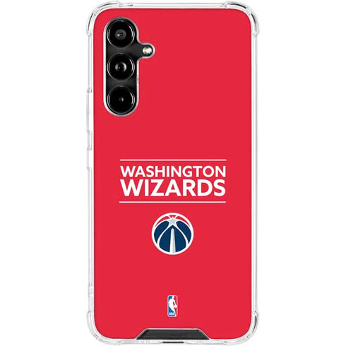 NBA Washington Wizards Standard - Red Galaxy A54 5G Clear Case