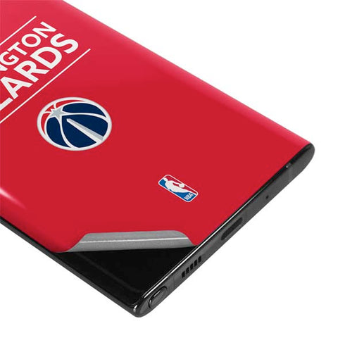 NBA Washington Wizards Standard - Red Galaxy Note 10 Plus Skin