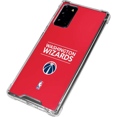 NBA Washington Wizards Standard - Red Galaxy Note20 5G Clear Case