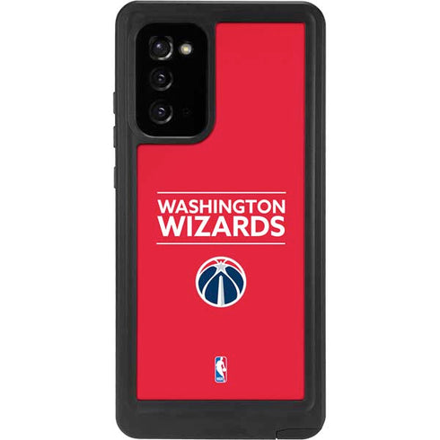 NBA Washington Wizards Standard - Red Galaxy Note20 5G Waterproof Case