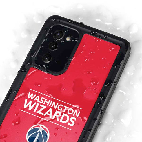 NBA Washington Wizards Standard - Red Galaxy Note20 5G Waterproof Case