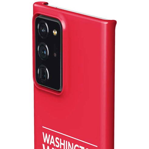 NBA Washington Wizards Standard - Red Galaxy Note20 Ultra 5G Lite Case