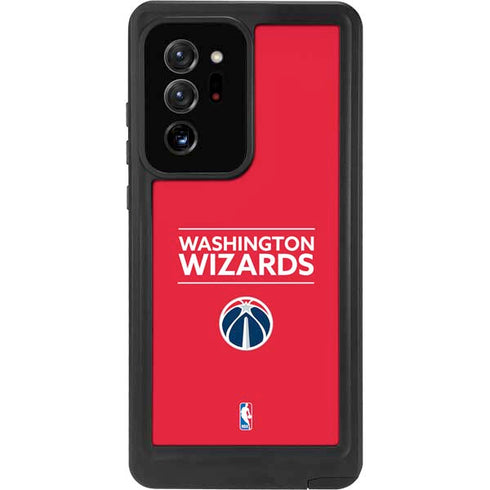 NBA Washington Wizards Standard - Red Galaxy Note20 Ultra 5G Waterproof Case