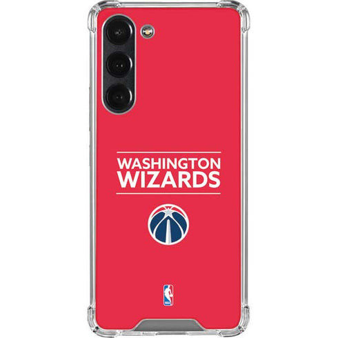 NBA Washington Wizards Standard - Red Galaxy S23 Plus Clear Case