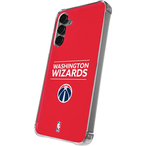 NBA Washington Wizards Standard - Red Galaxy S24 Plus Clear Case