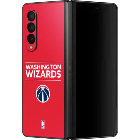 NBA Washington Wizards Standard - Red Galaxy Z Fold3 5G Skin