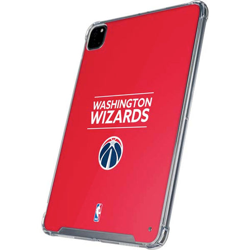 NBA Washington Wizards Standard - Red iPad Pro 12.9in (2020) Clear Case