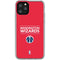 NBA Washington Wizards Standard - Red iPhone 11 Pro Clear Case