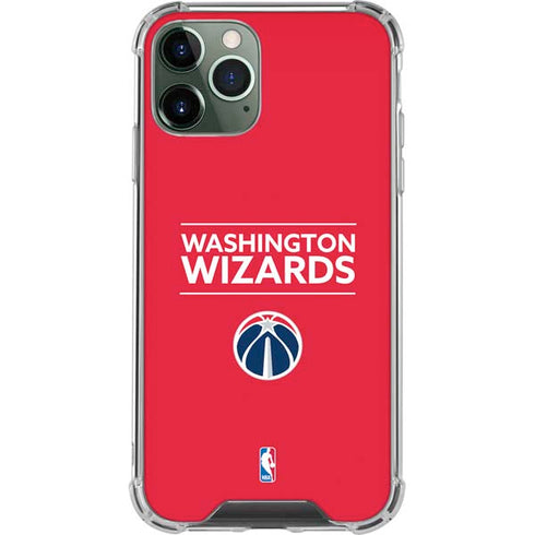 NBA Washington Wizards Standard - Red iPhone 11 Pro Max Clear Case