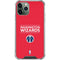NBA Washington Wizards Standard - Red iPhone 11 Pro Max Clear Case