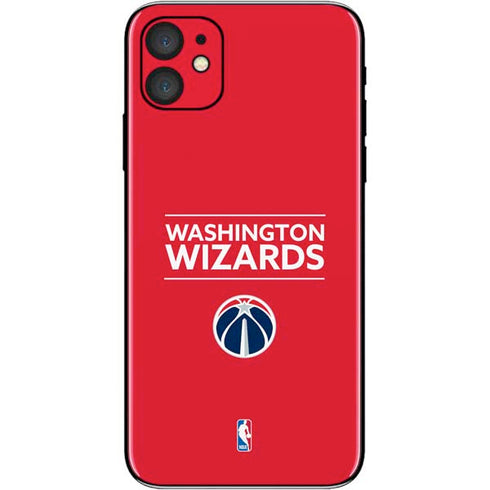 NBA Washington Wizards Standard - Red iPhone 11 Skin