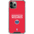 NBA Washington Wizards Standard - Red iPhone 12 Pro Clear Case